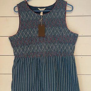 Matilda Jane Roxie Striped Tank NWT Size L